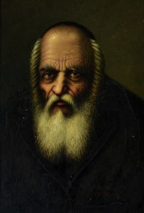 No. 16 Portrait of Rabbi Crying -copyright