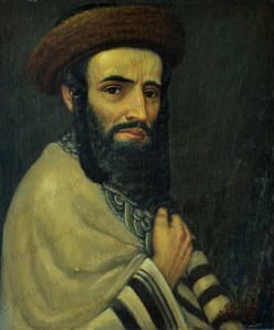 No. 4 Portrait of Rabbi with Talit, Chasid-copyright