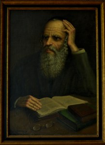 No. 6 Portrait of Rabbi with Book -copyright