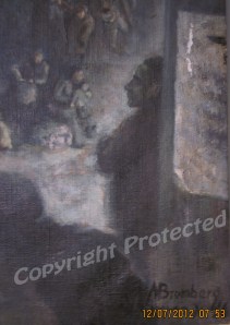 Concentration square, Poland 1940-detail 2