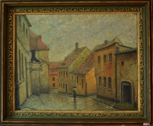 No. 58  Landscape Alleyway in Łódź-copyright